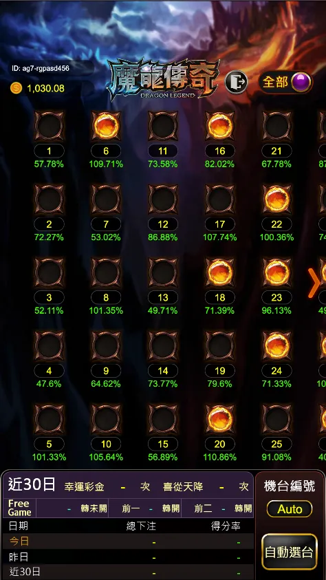 魔龍傳奇自由選台