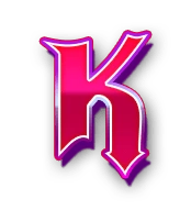 RG電子搖滾派對老虎機-一般符號K